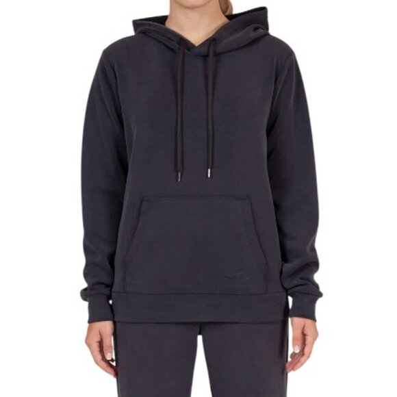 Lazypants charcoal premium luxe sueded double knit hoodie size XL - Picture 1 of 7